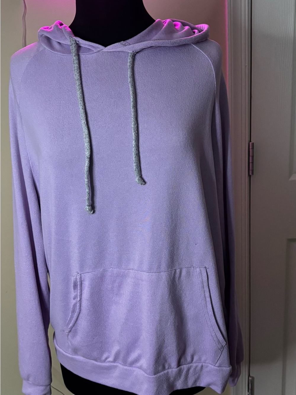 Women lavender Purple Rouge Collection hoodie Size 1x